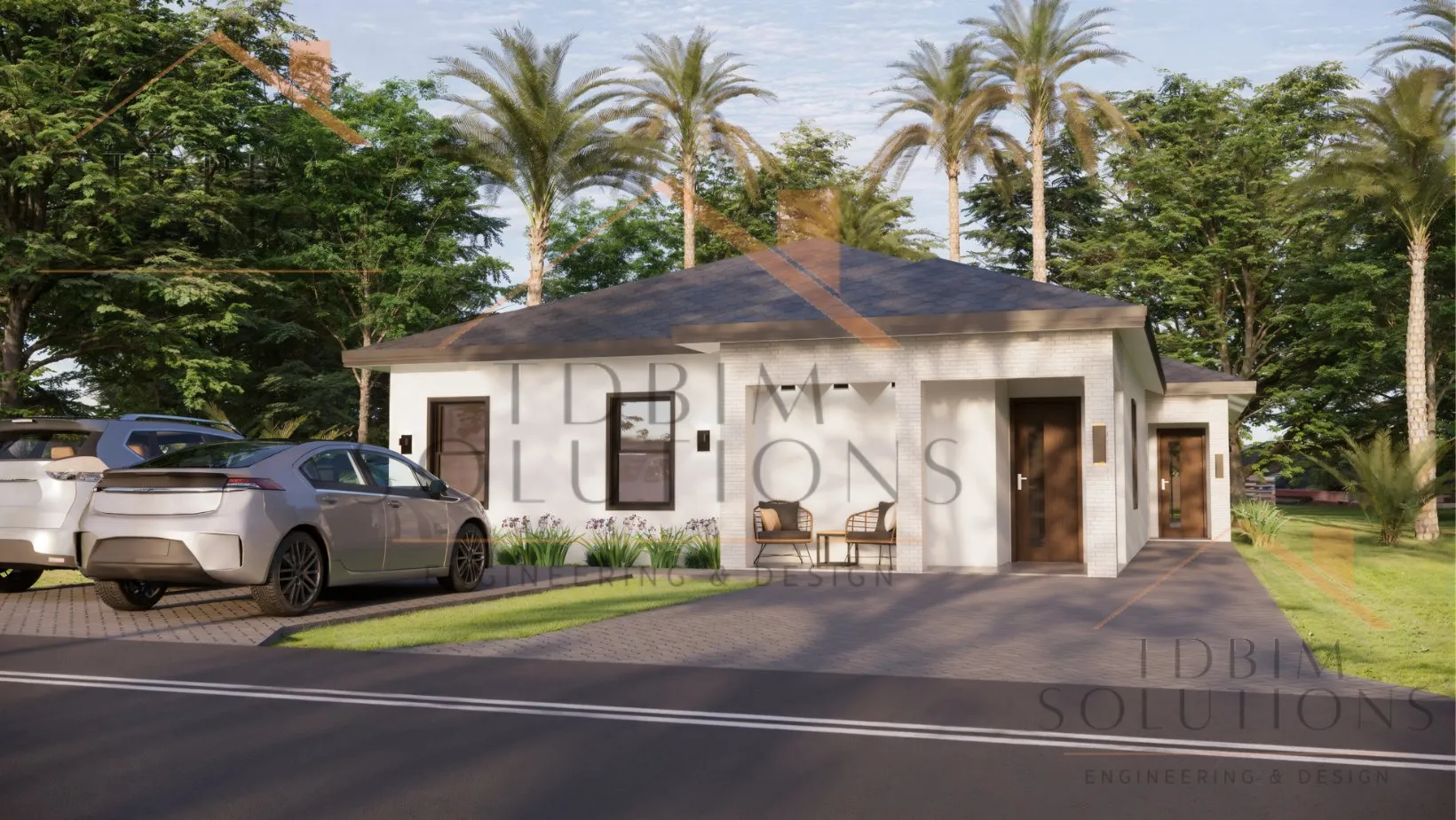 Lake Duplex Model – Main View